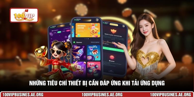 Những tiêu chí thiết bị cần đáp ứng khi tải ứng dụng của https://100vipbusines.ae.org/